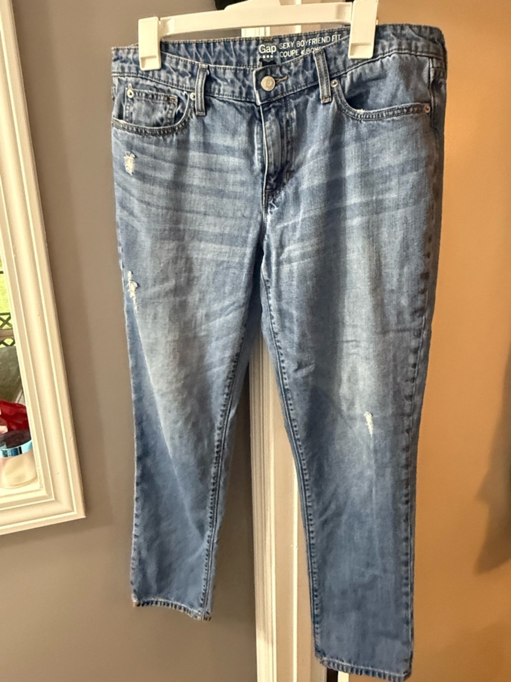 GAP Light Wash Boyfriend Jeans - Blue